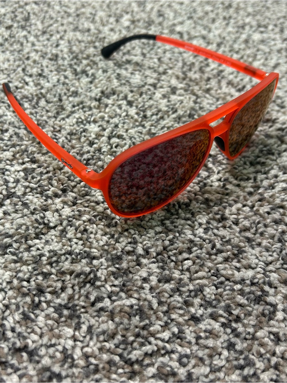 goodr Mach G Captain Blunt's Red-Eye Polarized Aviator Sunglasses